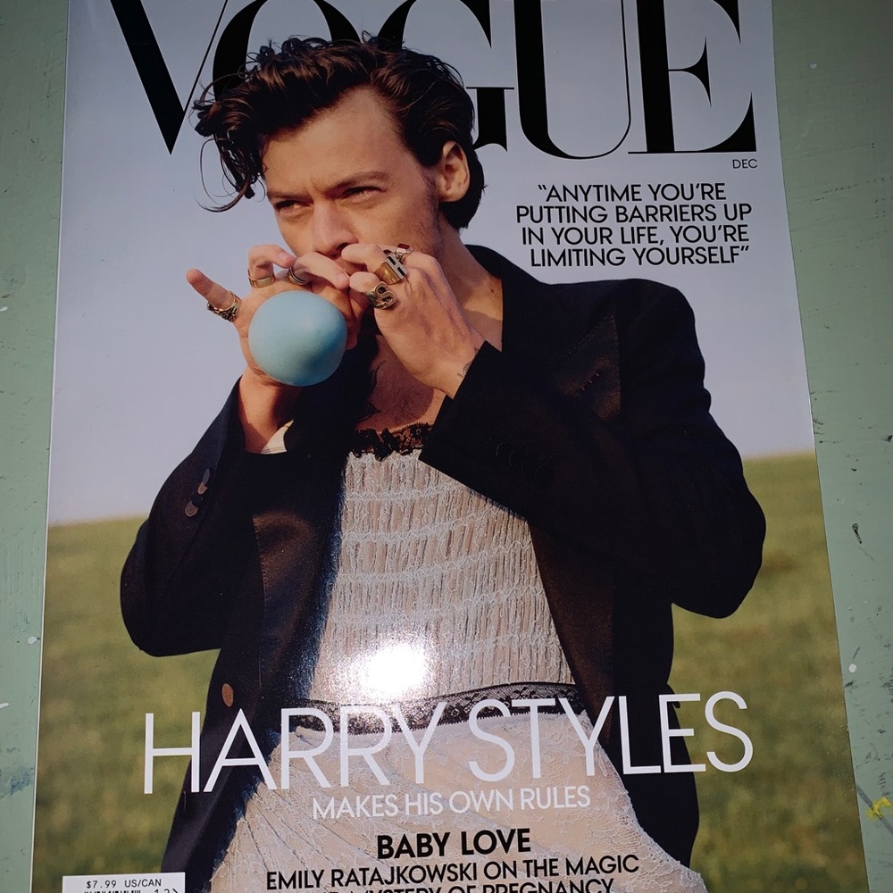 HARRY STYLES VOGUE MAGAZINE